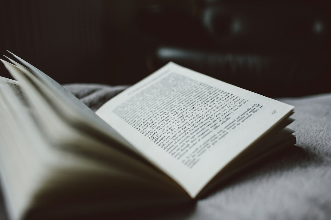 open mystery book